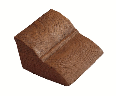 Rustykalna, ozdobna podpora belki - imitacja drewna ciemna / jasna